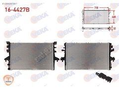 VEKA SU RADYATORU BRAZING VW TRANSPORTER V OEM:7H0121253H
