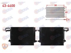 KLIMA RADYATORU VOLKSWAGEN CADDY III OEM:1T0820411B
