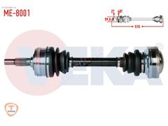 KOMPLE AKS SOLSAG ON MERCEDES VITO (638) 97-2003 OEM:6383341734