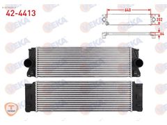 VW CRAFTER 2.5 TDI TURBO RADYATÖRÜ İNTERCOOLER OEM:A9065010301