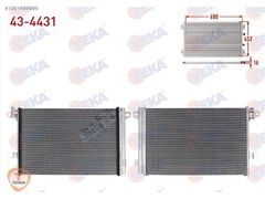 VOLKSWAGEN TRANSPORTER T6,T7 TDI KLİMA RADYATÖRÜ OEM:7E0820411G