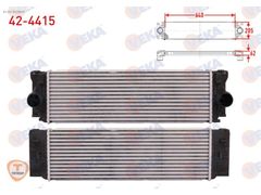 VW CRAFTER 2.0 TDI TURBO RADYATÖRÜ İNTERCOOLER OEM:2E0145804A