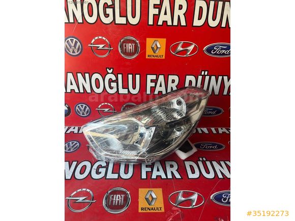 DACİA DOKKER SOL ÖN FAR SIFIR