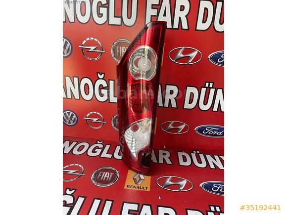 Renault kango sol arka stop temiz