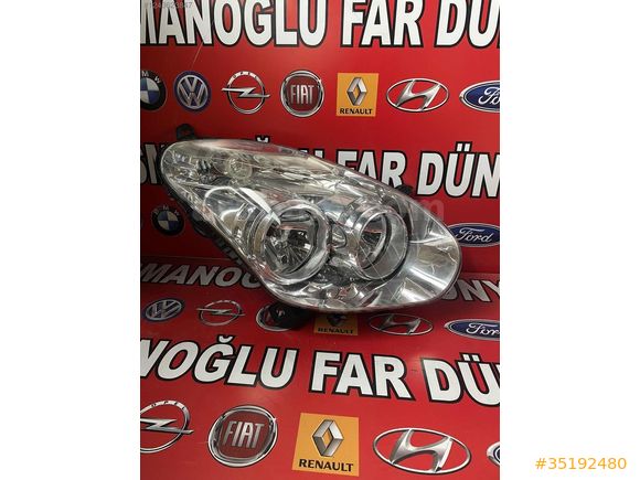 Fiat Doblo 3 sağ ön far çıkma orijinal