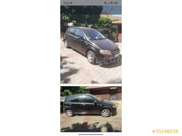 Sahibinden Chevrolet Aveo 1.2 SE 2006 Model 