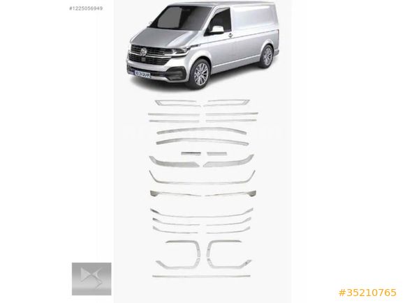 Volkswagen T6 krom set transporter