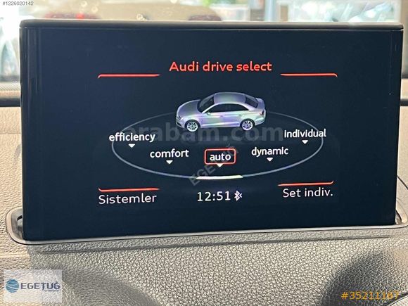 EGETUĞ 2014 Ambition Park Sensörü Bluetooth 235.000 Km
