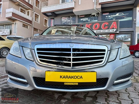 2011 MERCEDES BENZ E 250 CDI PREMİUM DERİ ÇİFT HAFIZA CAM TAVAN 190 BİN.KM