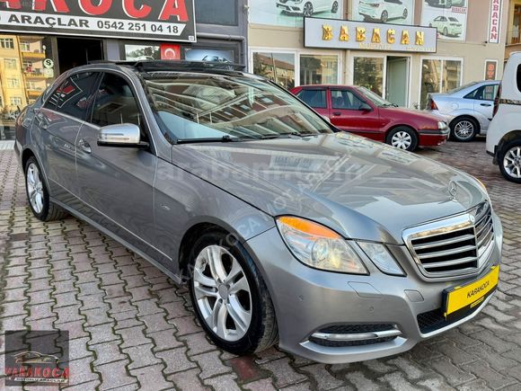 2011 MERCEDES BENZ E 250 CDI PREMİUM DERİ ÇİFT HAFIZA CAM TAVAN 190 BİN.KM