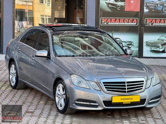 2011 MERCEDES BENZ E 250 CDI PREMİUM DERİ ÇİFT HAFIZA CAM TAVAN 190 BİN.KM