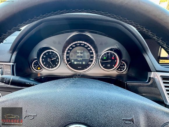 2011 MERCEDES BENZ E 250 CDI PREMİUM DERİ ÇİFT HAFIZA CAM TAVAN 190 BİN.KM