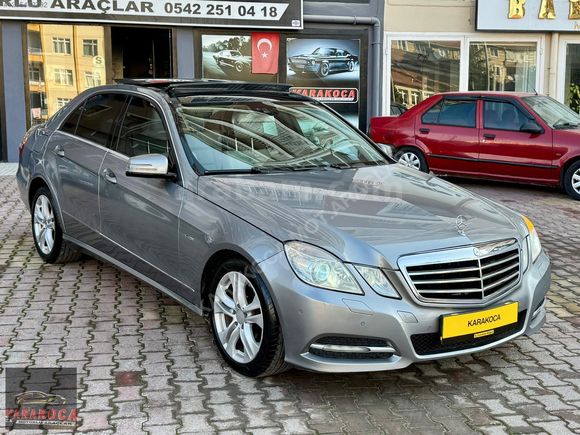 2011 MERCEDES BENZ E 250 CDI PREMİUM DERİ ÇİFT HAFIZA CAM TAVAN 190 BİN.KM