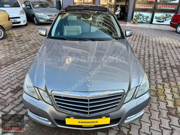 2011 MERCEDES BENZ E 250 CDI PREMİUM DERİ ÇİFT HAFIZA CAM TAVAN 190 BİN.KM