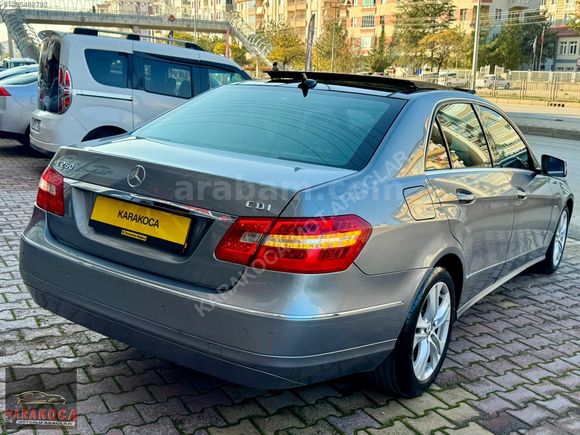 2011 MERCEDES BENZ E 250 CDI PREMİUM DERİ ÇİFT HAFIZA CAM TAVAN 190 BİN.KM