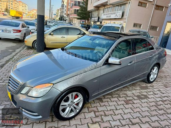 2011 MERCEDES BENZ E 250 CDI PREMİUM DERİ ÇİFT HAFIZA CAM TAVAN 190 BİN.KM