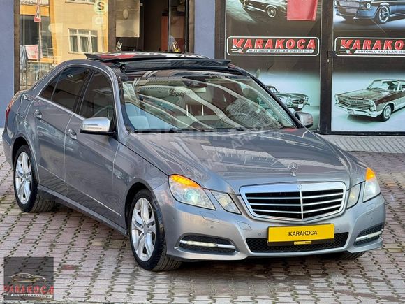 2011 MERCEDES BENZ E 250 CDI PREMİUM DERİ ÇİFT HAFIZA CAM TAVAN 190 BİN.KM