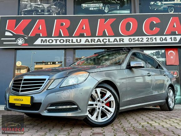 2011 MERCEDES BENZ E 250 CDI PREMİUM DERİ ÇİFT HAFIZA CAM TAVAN 190 BİN.KM