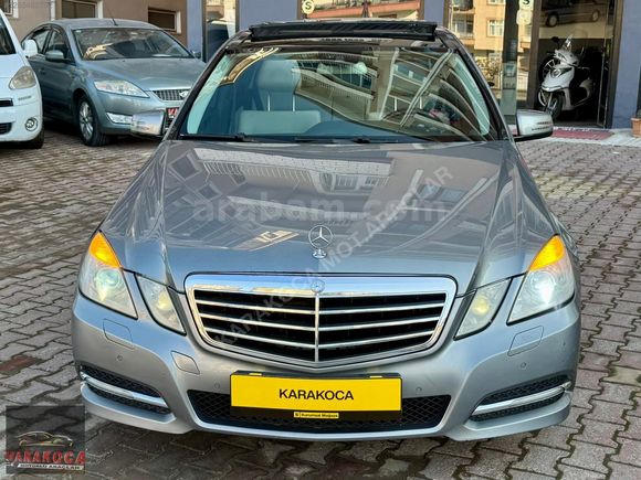 2011 MERCEDES BENZ E 250 CDI PREMİUM DERİ ÇİFT HAFIZA CAM TAVAN 190 BİN.KM