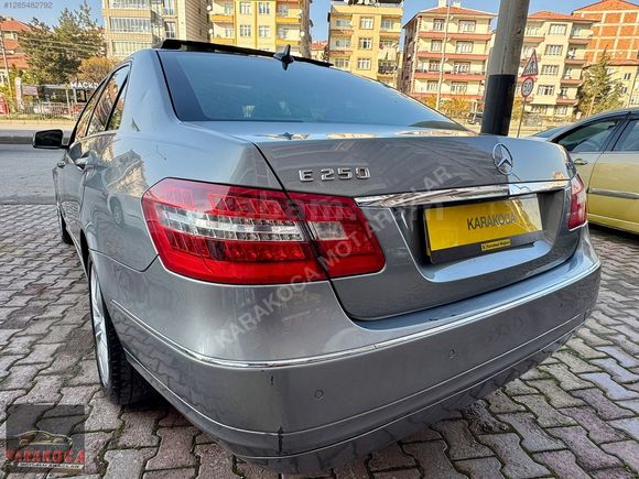 2011 MERCEDES BENZ E 250 CDI PREMİUM DERİ ÇİFT HAFIZA CAM TAVAN 190 BİN.KM
