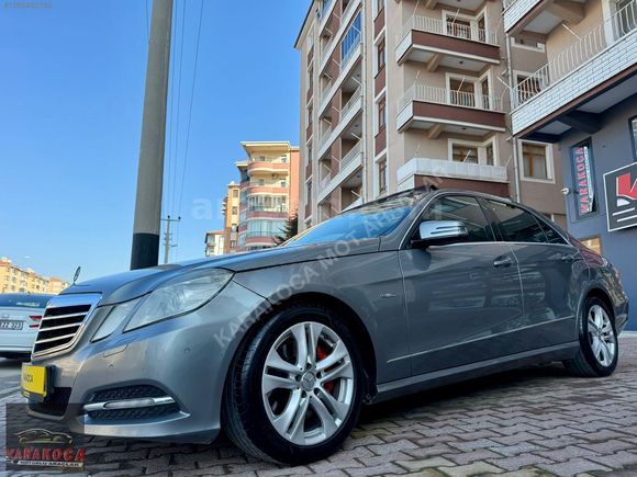 2011 MERCEDES BENZ E 250 CDI PREMİUM DERİ ÇİFT HAFIZA CAM TAVAN 190 BİN.KM