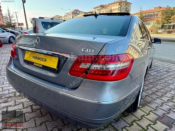2011 MERCEDES BENZ E 250 CDI PREMİUM DERİ ÇİFT HAFIZA CAM TAVAN 190 BİN.KM