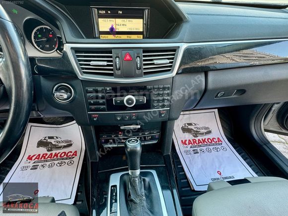 2011 MERCEDES BENZ E 250 CDI PREMİUM DERİ ÇİFT HAFIZA CAM TAVAN 190 BİN.KM