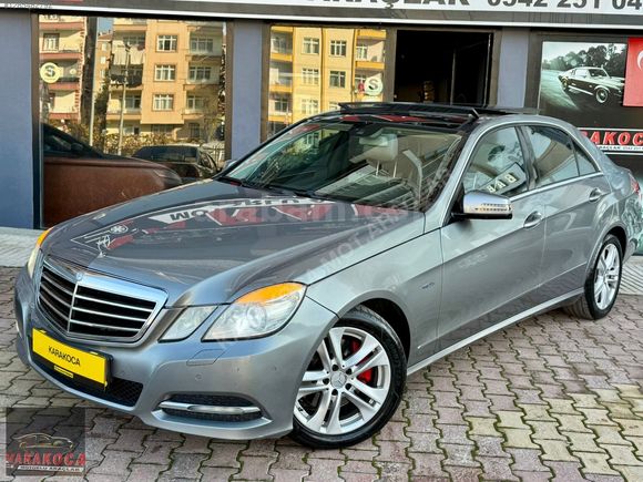 2011 MERCEDES BENZ E 250 CDI PREMİUM DERİ ÇİFT HAFIZA CAM TAVAN 190 BİN.KM