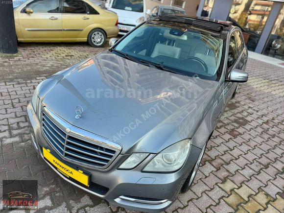 2011 MERCEDES BENZ E 250 CDI PREMİUM DERİ ÇİFT HAFIZA CAM TAVAN 190 BİN.KM
