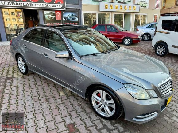 2011 MERCEDES BENZ E 250 CDI PREMİUM DERİ ÇİFT HAFIZA CAM TAVAN 190 BİN.KM
