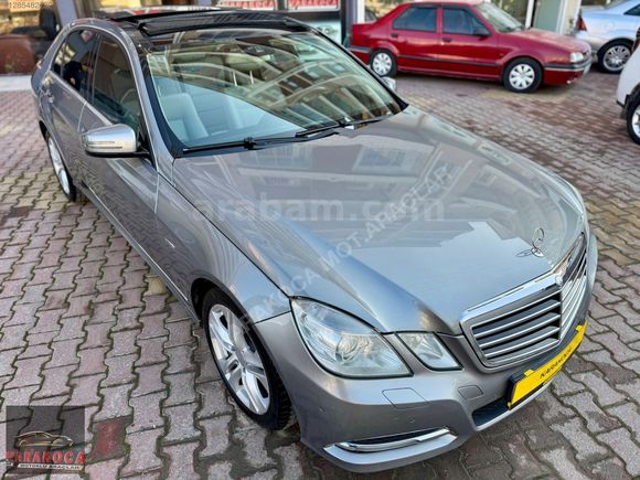 2011 MERCEDES BENZ E 250 CDI PREMİUM DERİ ÇİFT HAFIZA CAM TAVAN 190 BİN.KM