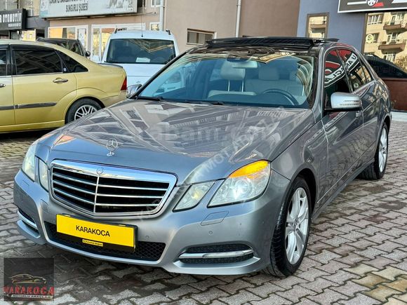 2011 MERCEDES BENZ E 250 CDI PREMİUM DERİ ÇİFT HAFIZA CAM TAVAN 190 BİN.KM
