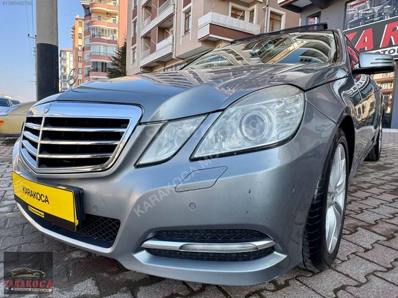 2011 MERCEDES BENZ E 250 CDI PREMİUM DERİ ÇİFT HAFIZA CAM TAVAN 190 BİN.KM
