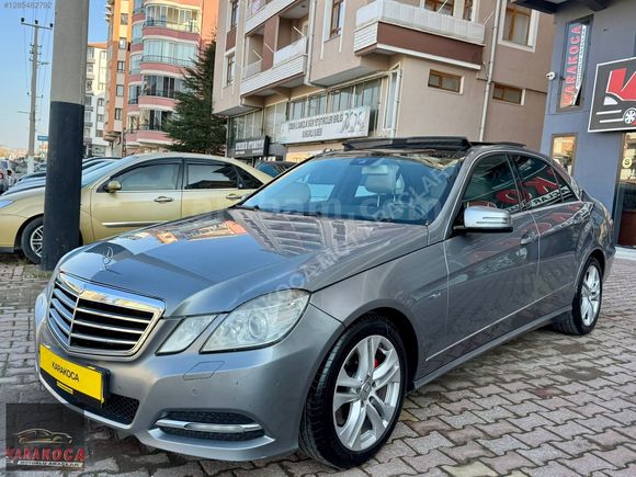 2011 MERCEDES BENZ E 250 CDI PREMİUM DERİ ÇİFT HAFIZA CAM TAVAN 190 BİN.KM
