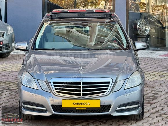2011 MERCEDES BENZ E 250 CDI PREMİUM DERİ ÇİFT HAFIZA CAM TAVAN 190 BİN.KM