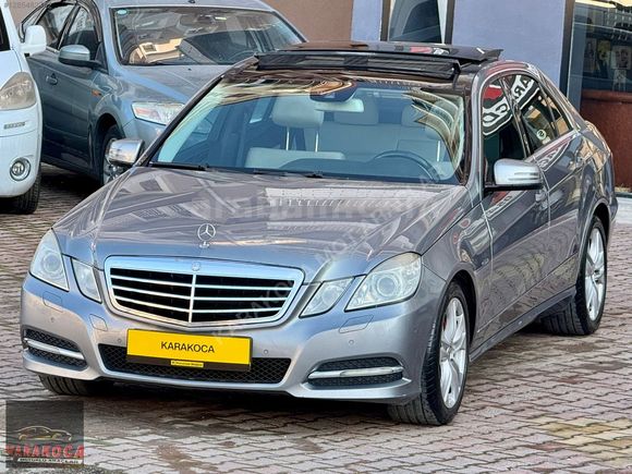 2011 MERCEDES BENZ E 250 CDI PREMİUM DERİ ÇİFT HAFIZA CAM TAVAN 190 BİN.KM