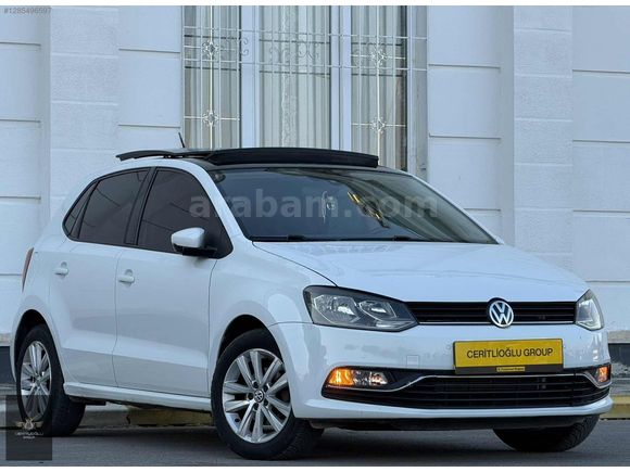 CERİTLİOĞLU OTOMOTİV'DEN 2014 VOLKSWAGEN POLO CAM TAVAN OTOMATİK