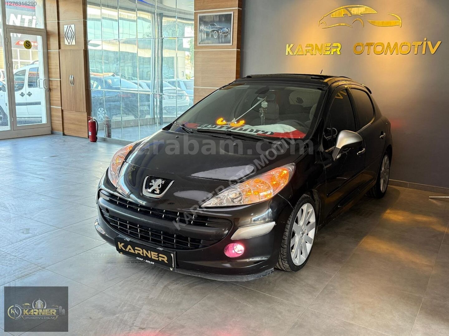 KARNER'DEN DOLU DOLU CAM TAVANLI 2008 207 1.6 HDİ 2