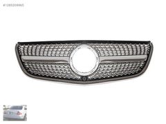 Mercedes-Benz Uyumlu W447 Panjur Krom/Gümüş, Kam-lı -Diamond