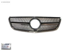 Mercedes-Benz Uyumlu W447 Panjur Krom/Siyah, Kam-lı -Diamond
