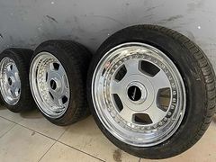 MERCEDES BENZ LORİNSER BBS 3 parça TAKIMI C126 W126 W201 W124