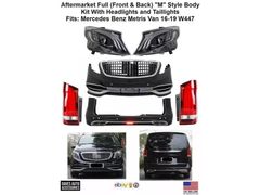 MERCEDES VİTO W447 MAYBACH BODY KİT FAR STOP panjur tampon