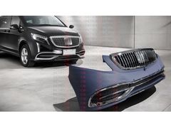 Mercedes uyumlu Vito W447 Maybach tipi ön tampon ve panjur