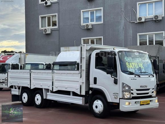HUZUR'DAN 2019 ISUZU_10TEKER_NPR3D_16TONLUK_SIFIR_AÇIK KASALI