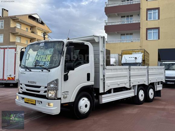 HUZUR'DAN 2019 ISUZU_10TEKER_NPR3D_16TONLUK_SIFIR_AÇIK KASALI