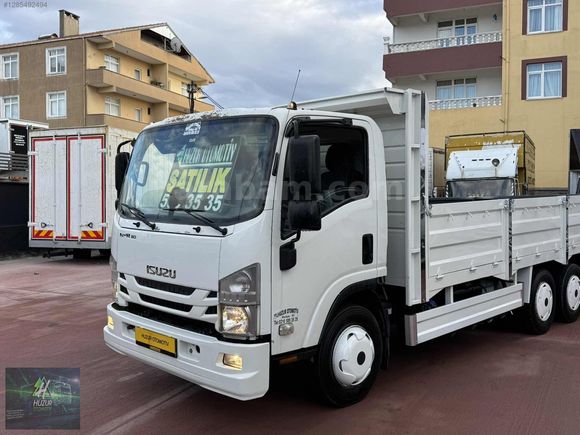 HUZUR'DAN 2019 ISUZU_10TEKER_NPR3D_16TONLUK_SIFIR_AÇIK KASALI