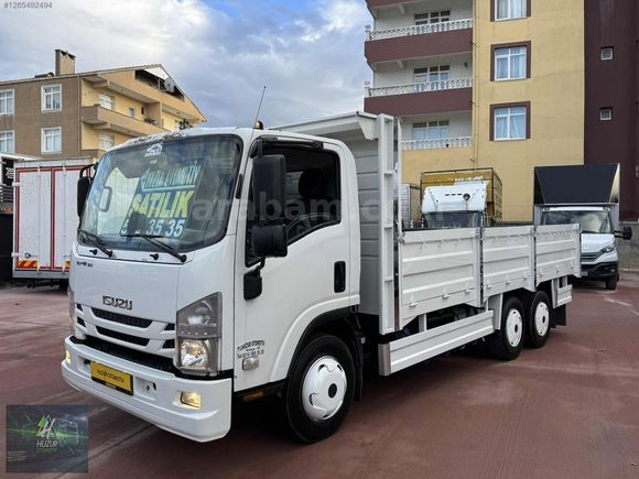 HUZUR'DAN 2019 ISUZU_10TEKER_NPR3D_16TONLUK_SIFIR_AÇIK KASALI