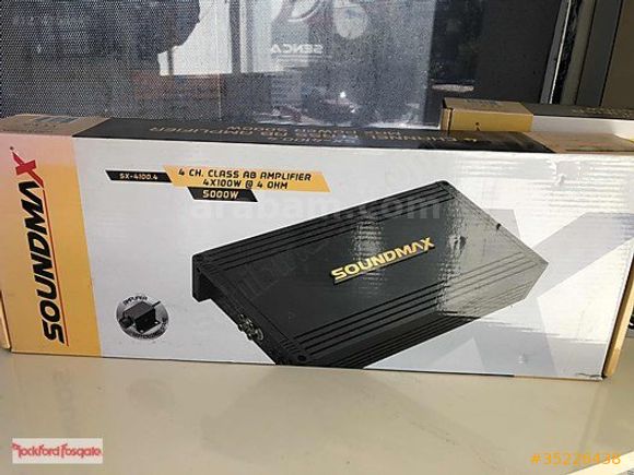 Soundmax 4100.4 Midrange Anfisi