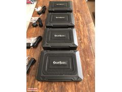Skull Audio 250Watt 20cm koltuk altı Anfili Subwoofer