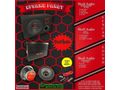 SKULL AUDİO BASS ANFİ MİDRANGE KABLO SETİ